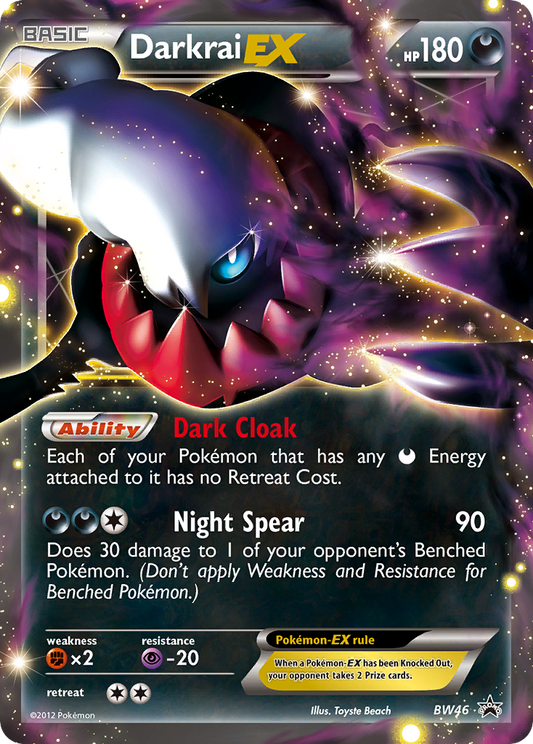 Darkrai-EX - BW46 - BW Black Star Promos