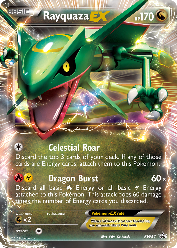 Rayquaza-EX - BW47 - BW Black Star Promos