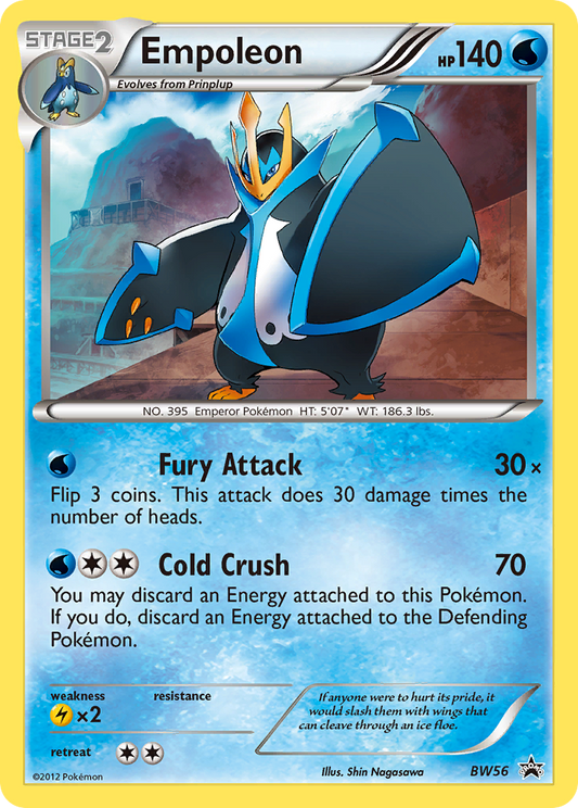 Empoleon - BW56 - BW Black Star Promos