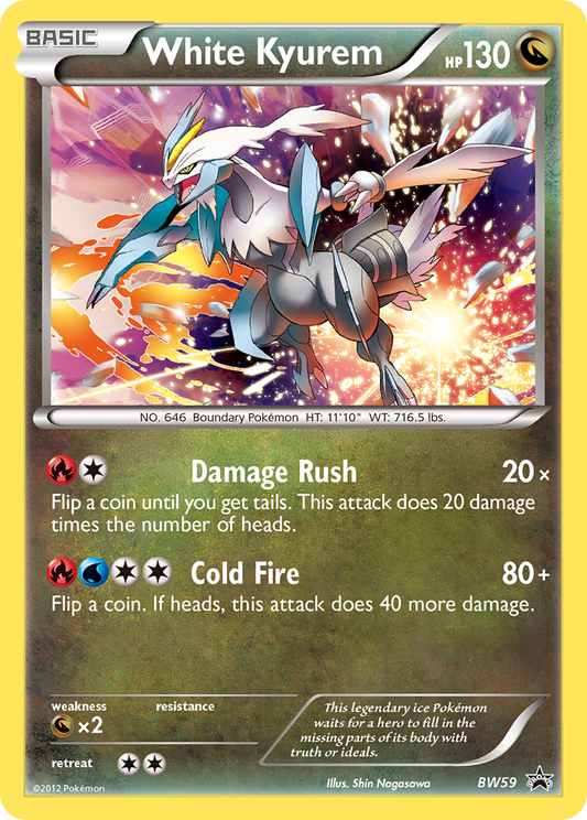 White Kyurem - BW59 - BW Black Star Promos