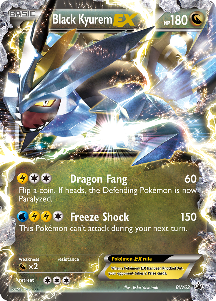 Black Kyurem-EX - BW62 - BW Black Star Promos