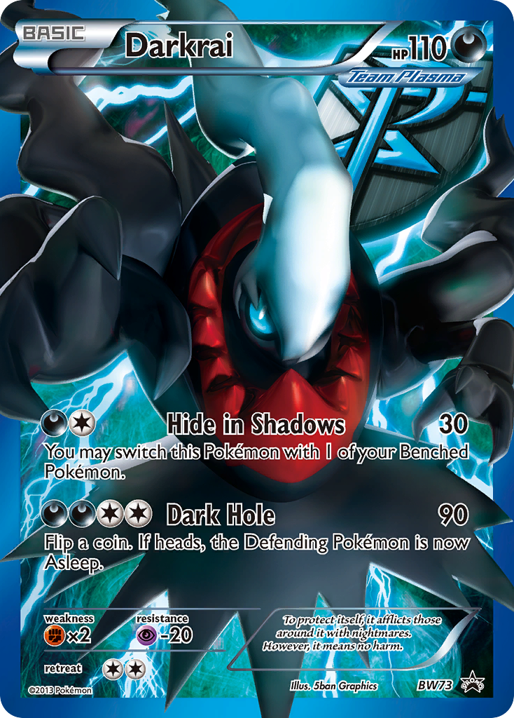 Darkrai - BW73 - BW Black Star Promos