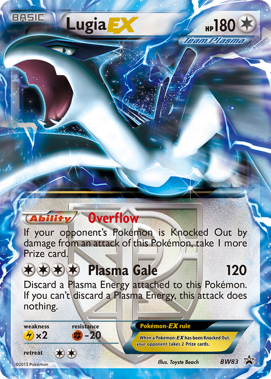 Lugia-EX - BW83 - BW Black Star Promos