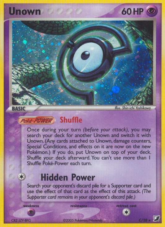 Unown - C - Unseen Forces