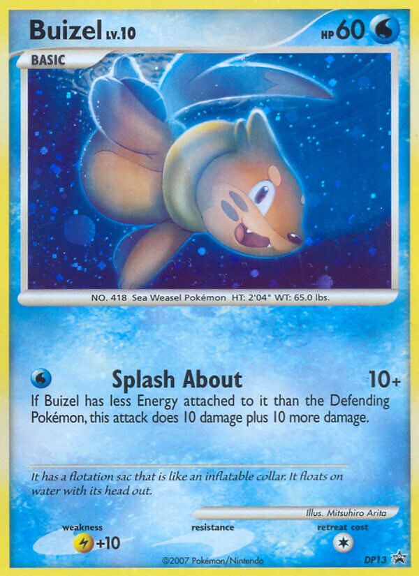 Buizel - DP13 - DP Black Star Promos