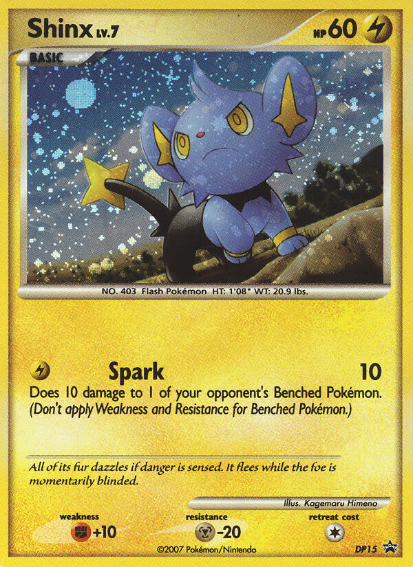 Shinx - DP15 - DP Black Star Promos