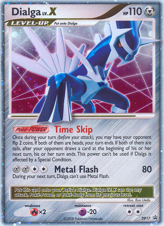 Dialga LV.X - DP17 - DP Black Star Promos