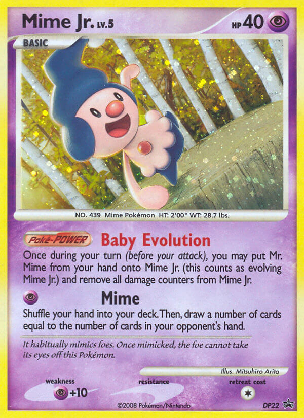 Mime Jr. - DP22 - DP Black Star Promos