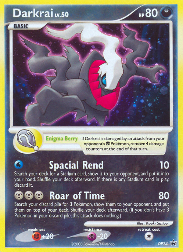 Darkrai - DP24 - DP Black Star Promos