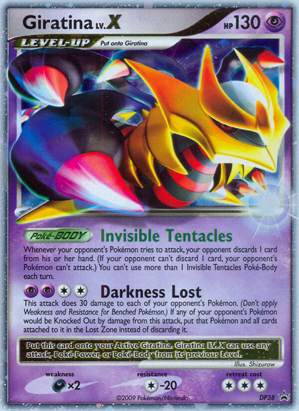 Giratina LV.X - DP38 - DP Black Star Promos