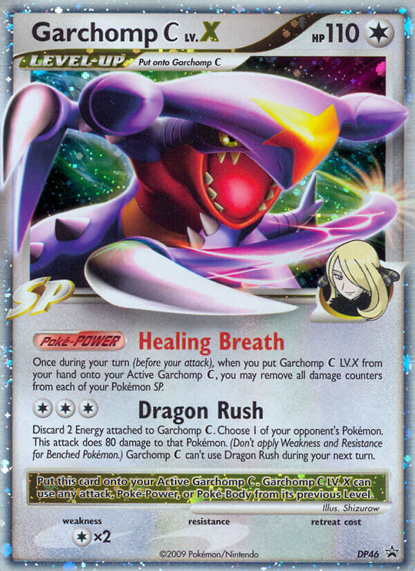 Garchomp C LV.X - DP46 - DP Black Star Promos