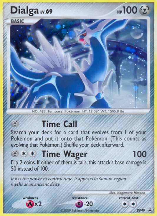 Dialga - DP49 - DP Black Star Promos