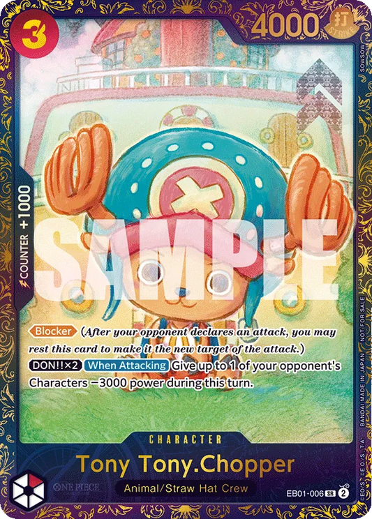 Tony Tony.Chopper - EB01-006 - Prize Cardsaa