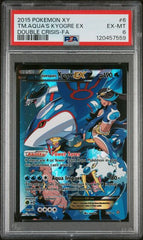 Team Magma's Groudon & Team Aqua’s Kyogre Sequential Set PSA 6