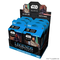 Star Wars: Unlimited: Legends of the Force Spotlight Deck: Darth Maul & Qui-Gon Jinn