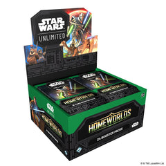Star Wars: Unlimited - Homeworlds - Booster Display