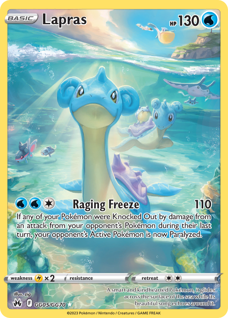 Lapras - GG05 - Crown Zenith Galarian Gallery