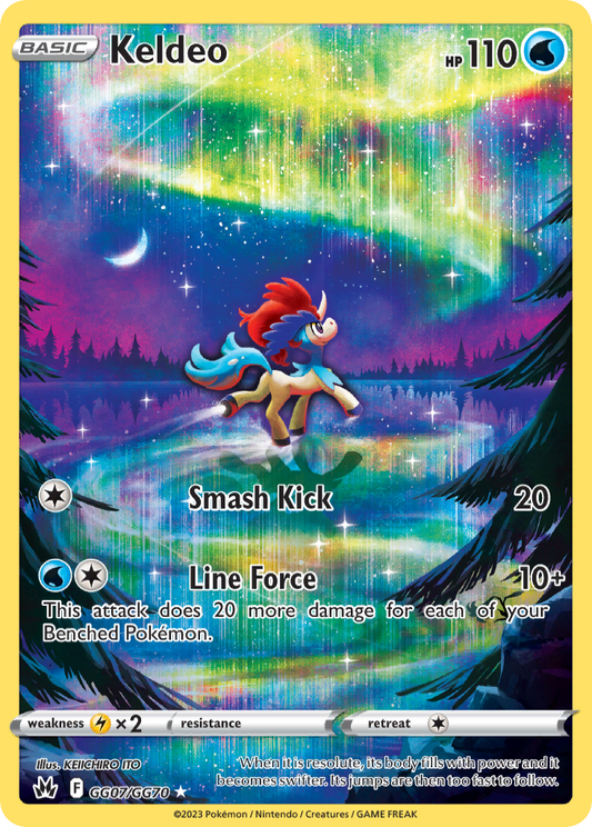 Keldeo - GG07 - Crown Zenith Galarian Gallery