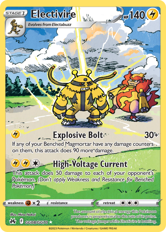 Electivire - GG08 - Crown Zenith Galarian Gallery