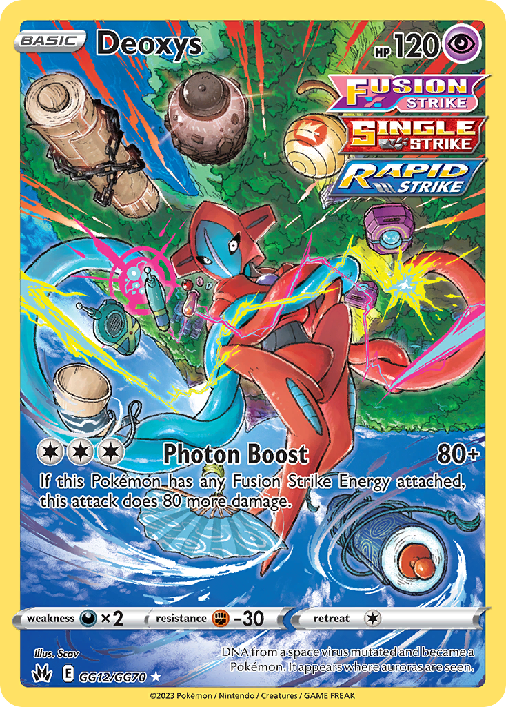 Deoxys - GG12 - Crown Zenith Galarian Gallery