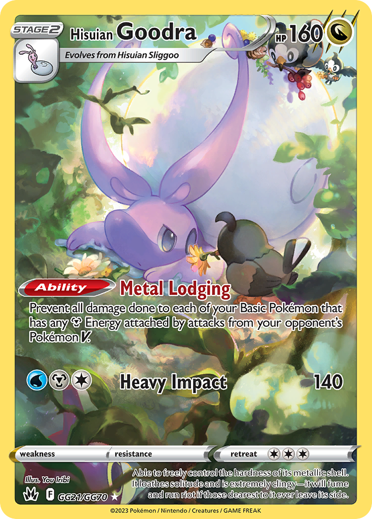 Hisuian Goodra - GG21 - Crown Zenith Galarian Gallery