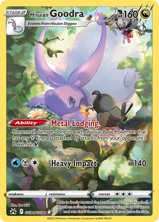 Hisuian Goodra - GG21 - Crown Zenith Galarian Gallery