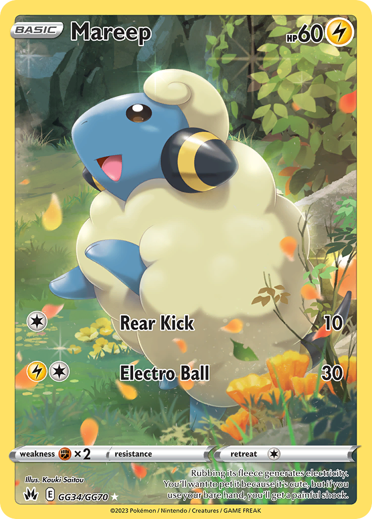 Mareep - GG34 - Crown Zenith Galarian Gallery