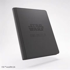 Zip-Up Album: 18-Pocket - 360 cards - Black - Star wars edition