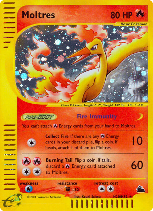 Moltres - H20 - Skyridge