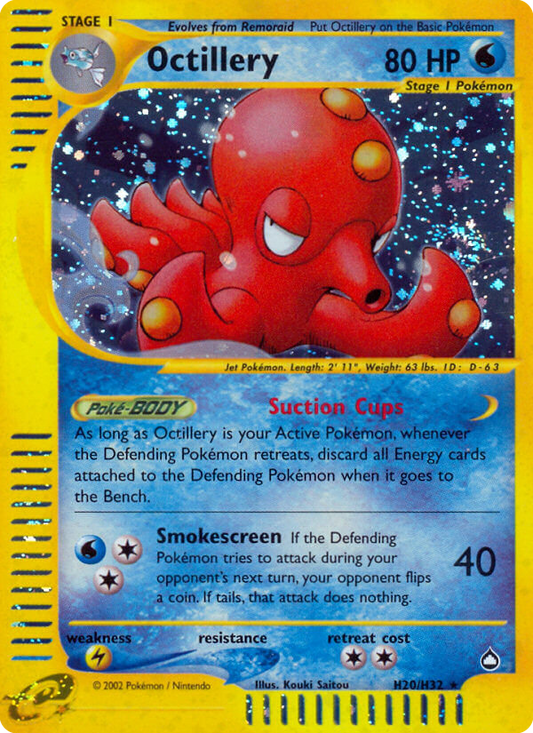 Octillery - H20 - Aquapolis