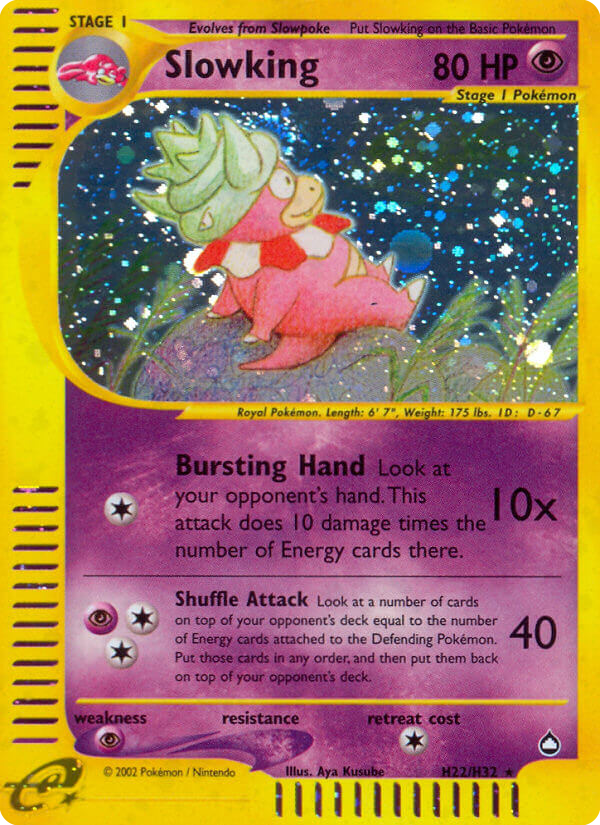 Slowking - H22 - Aquapolis