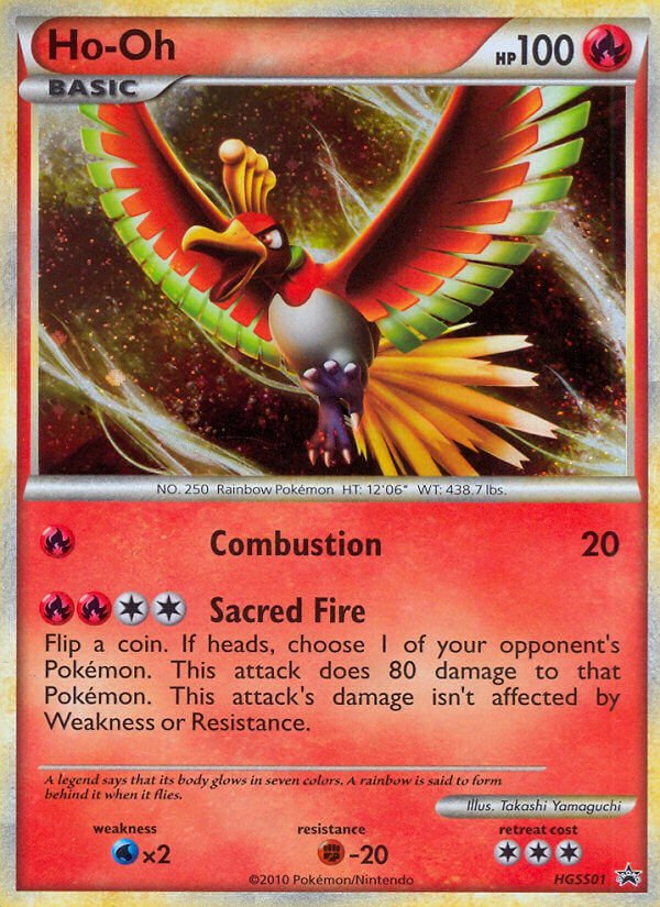 Ho-Oh - HGSS01 - HGSS Black Star Promos