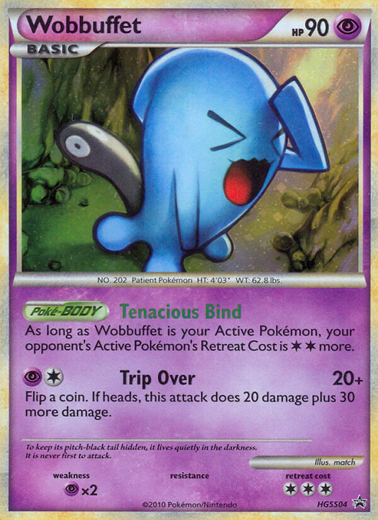 Wobbuffet - HGSS04 - HGSS Black Star Promos