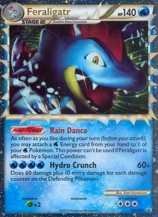 Feraligatr - HGSS07 - HGSS Black Star Promos