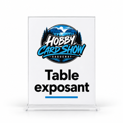 Hobby Card Show - Table d'exposant