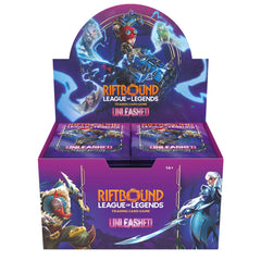 RIFTBOUND LEAGUE OF LEGENDS TCG UNLEASHED BOOSTER