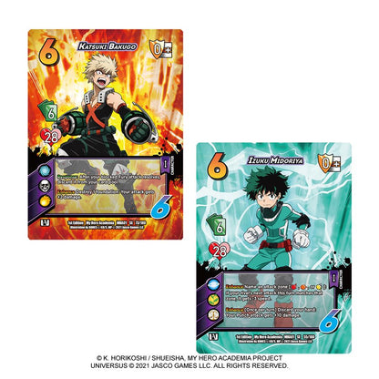 My Hero Academia CCG: Izuku Midoriya vs. Katsuki Bakugo 2 Player Starter Set