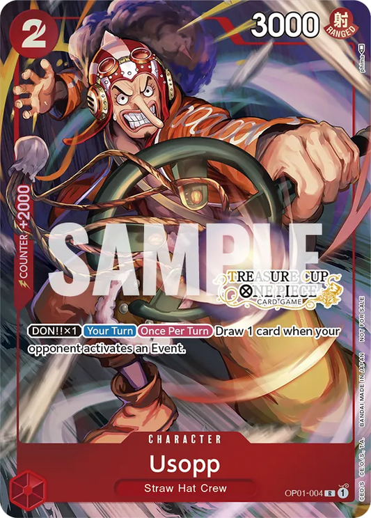 Usopp - OP01-004 - Prize Cardsaa