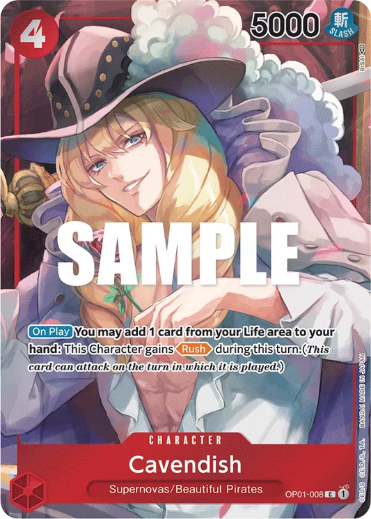 Cavendish - OP01-008 - Romance Dawnfa