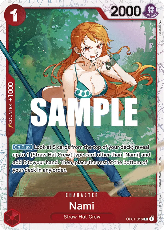 Nami - OP01-016 - Ultra Deck: The Three Captains