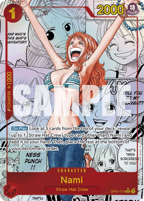 Nami - OP01-016 - One Piece The Bestmanga