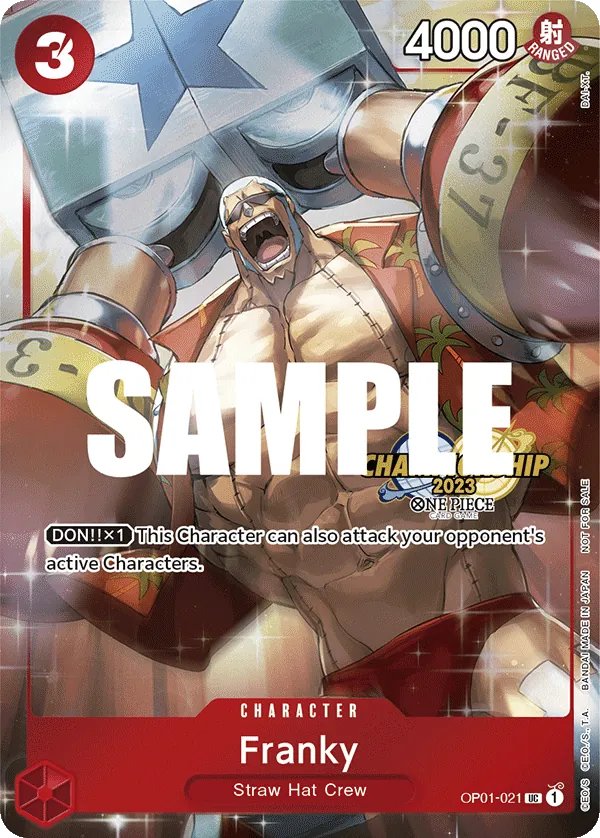 Franky - OP01-021 - Championship 2023 Celebration Pack