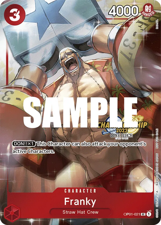 Franky - OP01-021 - Championship 2023 Celebration Pack