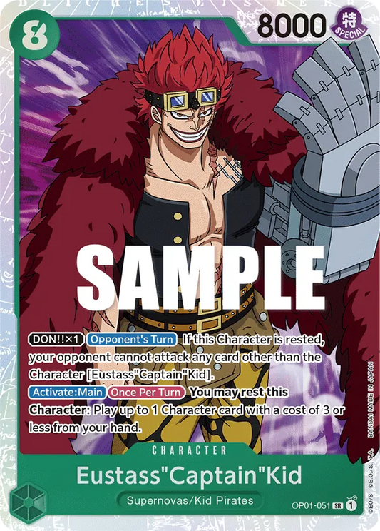 Eustass"Captain"Kid - OP01-051 - Romance Dawn