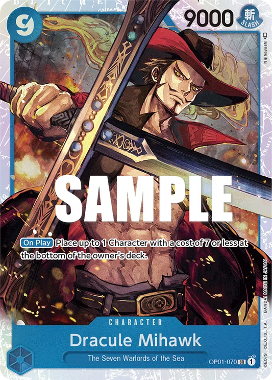 Dracule Mihawk - OP01-070 - Romance Dawn