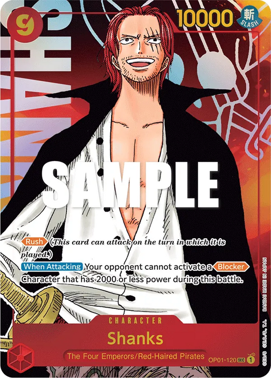 Shanks - OP01-120 - Romance Dawnaa