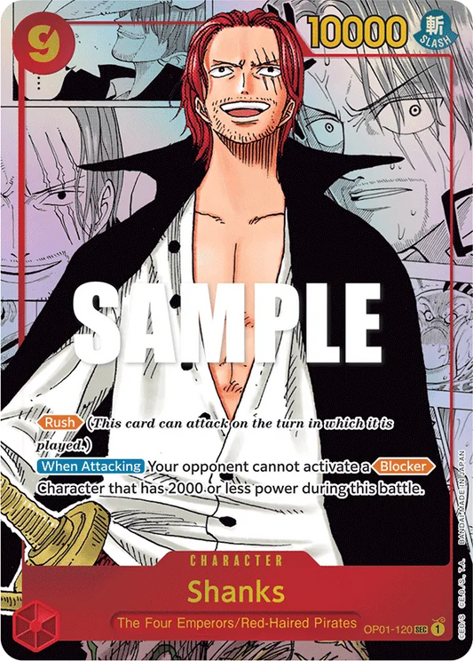 Shanks - OP01-120 - Romance Dawnmanga