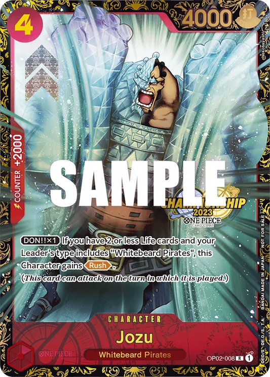 Jozu - OP02-008 - Prize Cardsaa