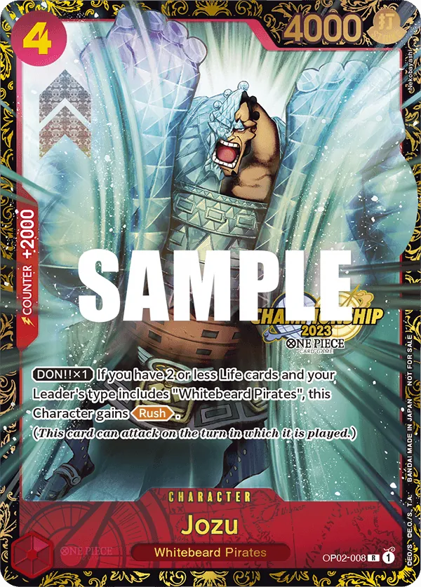 Jozu - OP02-008 - Prize Cardsaa