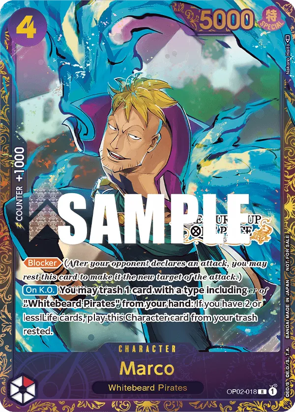 Marco - OP02-018 - Prize Cardsaa